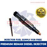 (ISX 15) – PREMIUM REMAN DIESEL INJECTOR – INJECTOR FUEL SUPPLY INCLUDED FOR FREE- $450.00+$100.00 Core Charge Free Shipping in all orders