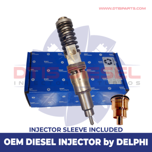 REMAN BY DELPHI DIESEL INJECTOR SLEEVE INCLUDED D12D 465 HP – $650.00+$100.00 Core Charge Free Shipping in all orders