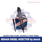 INJECTOR FUEL SUPPLY INCLUDED – $450.00+$100.00 Core Charge Free Shipping in all orders – REMAN by Bosch