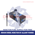ISX 12 Reman by Alliant Power – DIESEL INJECTOR – INJECTOR FUEL SUPPLY INCLUDED FOR FREE – $950.00 + $100.00 Core Charge Free Shipping in all orders