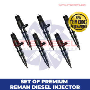 0986435624 – SET OF PREMIUM REMAN DIESEL INJECTORS – 6 Injectors Set – $1,800.00 + $600.00 Core Free Shipping in all orders