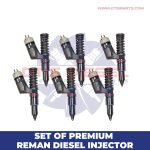 (C-16/C-18) – Set of Premium Reman Diesel Injectors – 6 Injectors Set – $1,500.00 + $1,200.00 Core Free Shipping in all orders