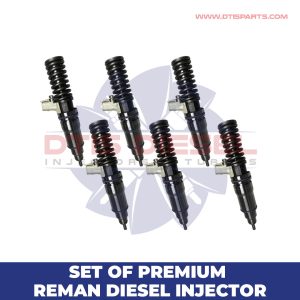 (14.0) SET OF PREMIUM REMAN DIESEL INJECTORS – 6 Injectors Set – $1,500.00 + $1,200.00 Core Free Shipping in all orders