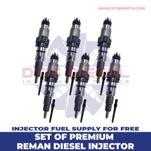 0986435505 (2004 1/2 – 2007) – 6 Injectors FUEL SUPPLY INCLUDED– $1,500.00 + $600.00 Core Free Shipping in all orders