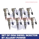 6.0 (2003 – 2004 1/2) Alliant Power – 8 Injectors Set – $1,800.00 + $800.00 Core Free Shipping in all orders