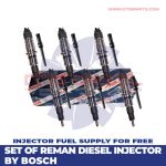 0445124039 (2019-2021) pickup – High Output – 6 Injectors Set FUEL SUPPLY INCLUDED – $2,700.00 + $600.00 Core Free Shipping in all orders
