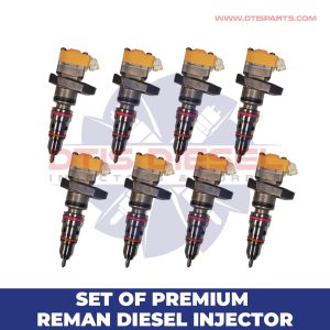 (1994-1998) – 8 Injectors Set – Set of Premium Reman Diesel Injectors – $1,600.00 + $800.00 Core Free Shipping in all orders