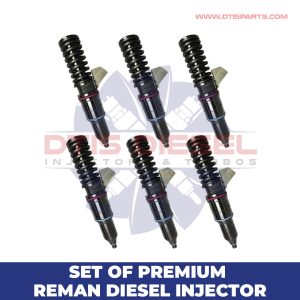 (C-13) – SET OF PREMIUM REMAN DIESEL INJECTORS – 6 Injectors Set – $1,500.00 + $1,200.00 Core Free Shipping in all orders