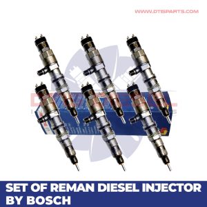 Reman by BOSCH – 6 Injectors Set – $3,300.00 + $600.00 Core Free Shipping in all orders
