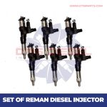 Hino – 6 Injectors Set – $2,100.00 Free Shipping in all orders