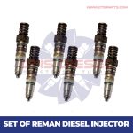 (ISX) – 6 Injectors Set – $1,200.00 + $600.00 Core Free Shipping in all orders