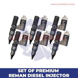 (C-10/C-12) – Set of Premium Reman Diesel Injectors – 6 Injectors Set – $1,500.00 + $1,200.00 Core Free Shipping in all orders