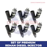 (C-11/C-13) – Set of Premium Reman Diesel Injectors – 6 Injectors Set – $1,500.00 + $1,200.00 Core Free Shipping in all orders