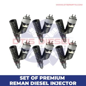 (C-11/C-13) – Set of Premium Reman Diesel Injectors – 6 Injectors Set – $1,500.00 + $1,200.00 Core Free Shipping in all orders