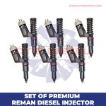 (C-15) – Set of Premium Reman Diesel Injectors – 6 Injectors Set – $1,500.00 + $1,200.00 Core Free Shipping in all orders