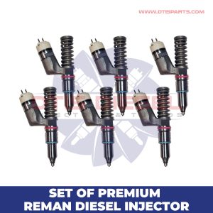 (C-15) – Set of Premium Reman Diesel Injectors – 6 Injectors Set – $1,500.00 + $1,200.00 Core Free Shipping in all orders