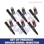 (C-16/C-18) – Set of Premium Reman Diesel Injectors – 6 Injectors Set – $1,500.00 + $1,200.00 Core Free Shipping in all orders