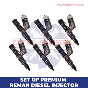 Set of Premium Reman Diesel Injectors – 6 Injectors Set – $1,950.00 + $1,200.00 Core Free Shipping in all orders