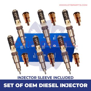 6 OEM Injectors Set Injector Sleeve Included – $3,900.00 + $600.00 Core Free Shipping in all orders
