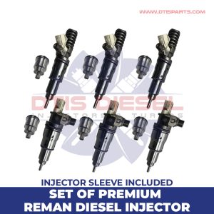 D13M High Pressure – SET OF PREMIUM REMAN DIESEL INJECTORS – 6 Injectors Set – $2,550.00 + $1200.00 Core Free Shipping in all orders