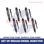 (2019-2021) pickup – High Output – 6 Injectors Set FUEL SUPPLY INCLUDED – $1,500.00 + $600.00 Core Free Shipping in all orders