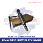 (ISX 12) – REMAN BY CUMMINS DIESEL INJECTOR – INJECTOR FUEL SUPPLY INCLUDED – $1,564.47 + $100.00 Core Charge Free Shipping in all orders