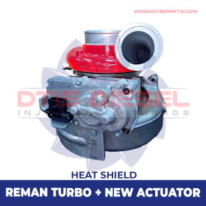 CUMMINS Holset 6.7 ISB #3798318RX HE351VE (2013-2017) – $2,900.00+$600.00 CORE + $200.00 ACTUATOR CORE – WITH OEM ACTUATOR BY HOLSET & INSTALLATION ACCESSORY KIT INCLUDED - HEAT SHIELD (Offer $2,465 + $600 Core + $200 Actuator Core)