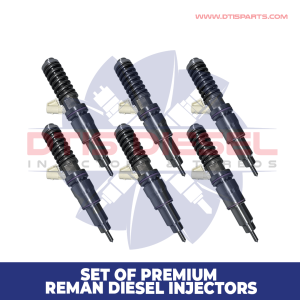PENTA – SET OF PREMIUM REMAN DIESEL INJECTORS – 6 Injectors Set – $1,500.00 + $900.00 Core Free Shipping in all orders