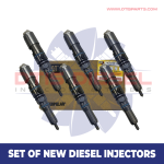 Set of New Diesel Injectors – 6 Injectors Set – $3,000.00 + $1,200.00 Core Free Shipping in all orders