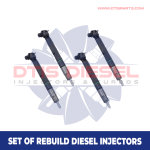 Set of Rebuild Diesel Injectors – 4 Injectors Set – $1,000.00+$400.00 Core Free Shipping in all orders