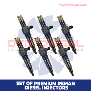 MERCEDES ACTROS -SET OF PREMIUM REMAN DIESEL INJECTORS – 6 Injectors Set – $2,100.00 + $1,200.00 Core Free Shipping in all orders