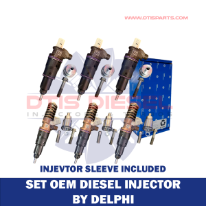 D13M High Pressure – SET OF PREMIUM REMAN BY DELPHI DIESEL INJECTORS – 6 Injectors Set – $4,200.00 + $1200.00 Core Free Shipping in all orders